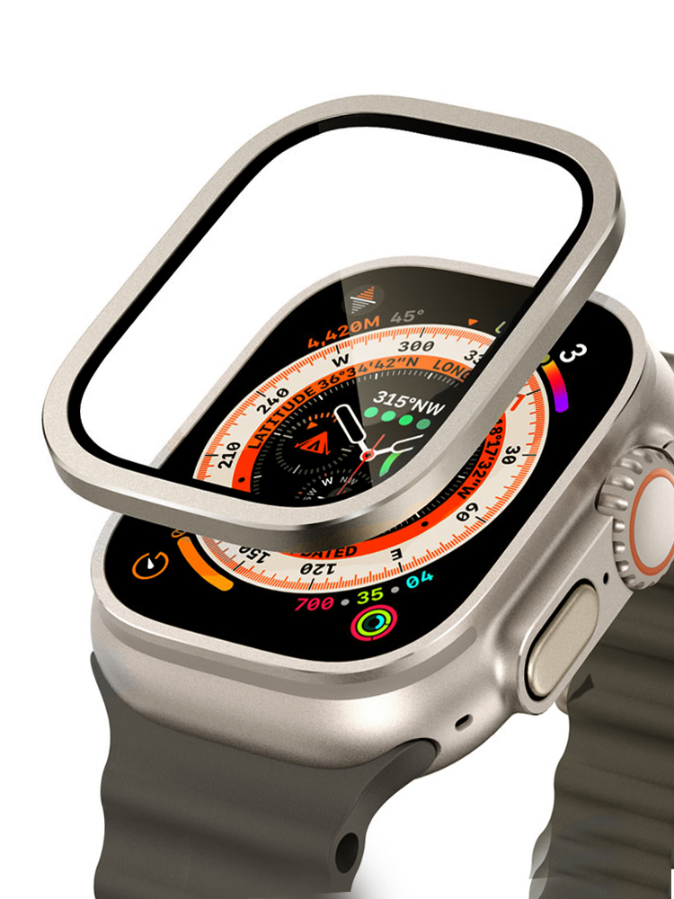 Apple Smartwatch Accessories - Gehärtetes Glas für Apple Watch Ultra