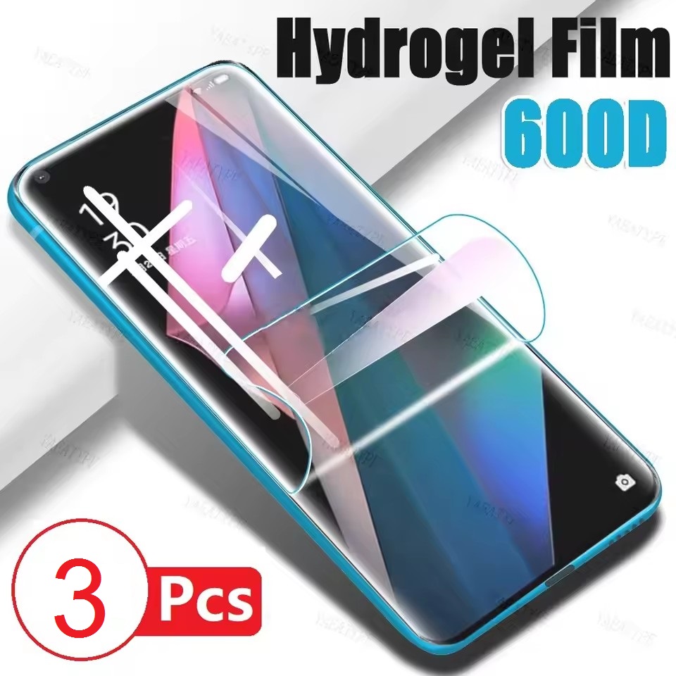 Oppo A78 - 3-teilige Hydrogelfolie für OPPO A58 A74