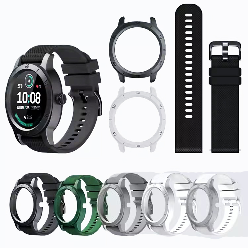 Titan Smartwatch Accessories - Silikonarmband-Flicker-Gehäuse für Huawei Watch GT Cyber,