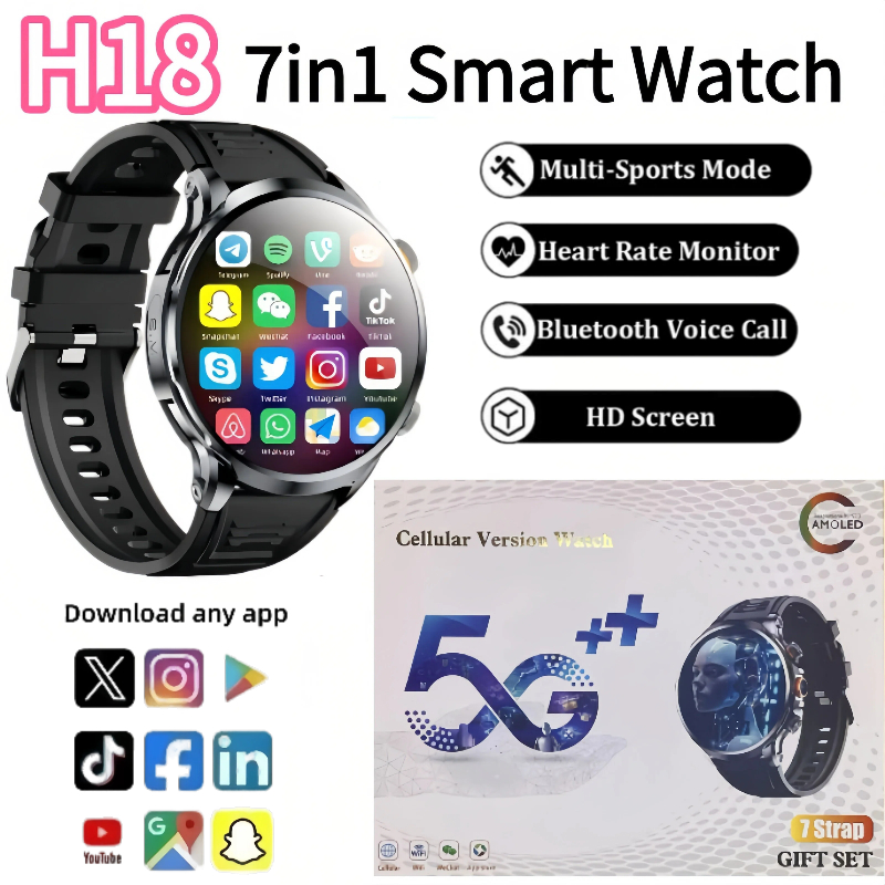 Smartwatch Store - H18 Neue Android Smartwatch 4G LTE
