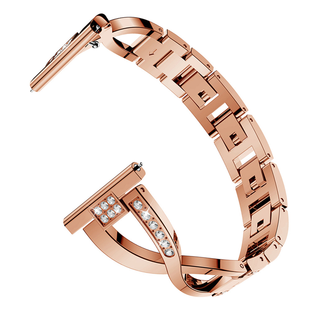 Smartwatch Accessories Shop - 1 Stück Wasserbohrer-Uhrenarmband mit Strasssteinen, stilvolles