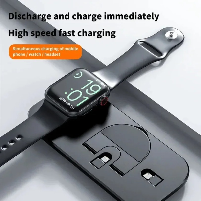 3-in-1-Wireless-Ladestation fü – Smartwatch X12 Bewertung und Preis