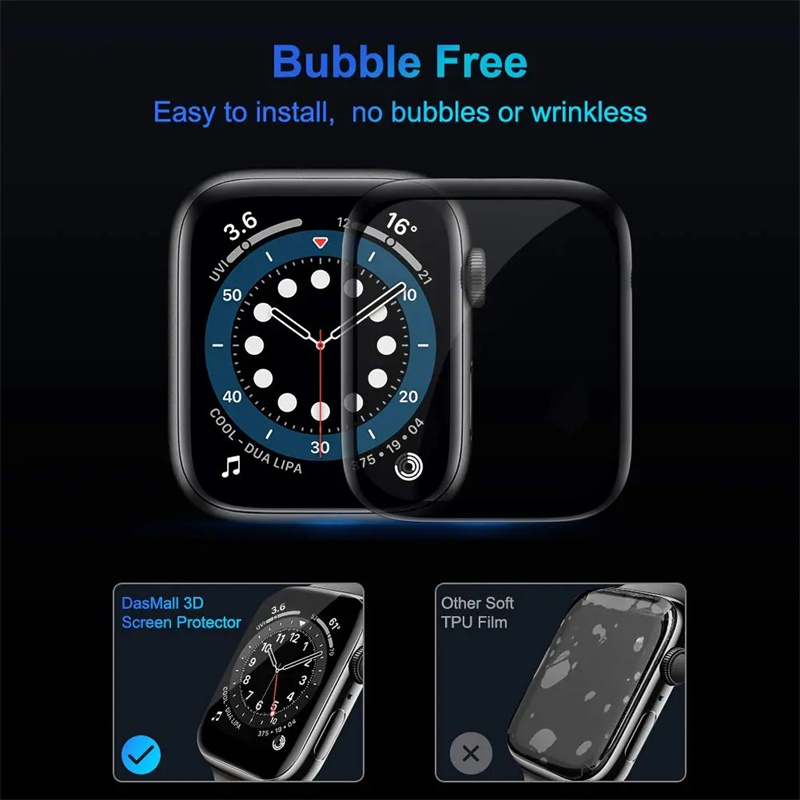 Weiches Glas für Apple Watch D – Apple Smartwatch Accessories Bewertung und Preis
