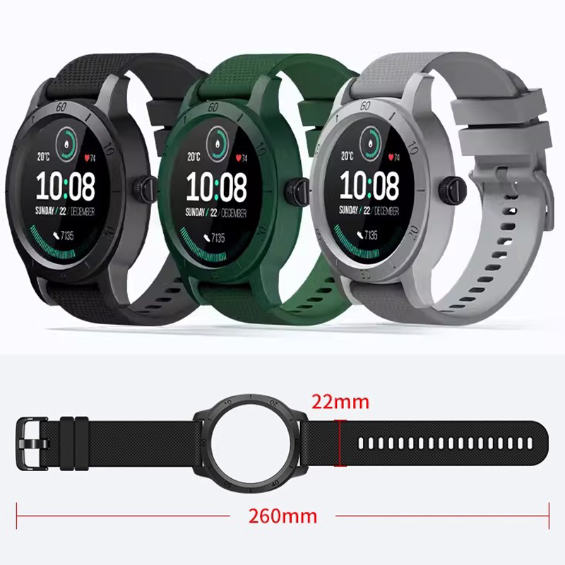 Silikonarmband-Flicker-Gehäuse – Titan Smartwatch Accessories Bewertung und Preis