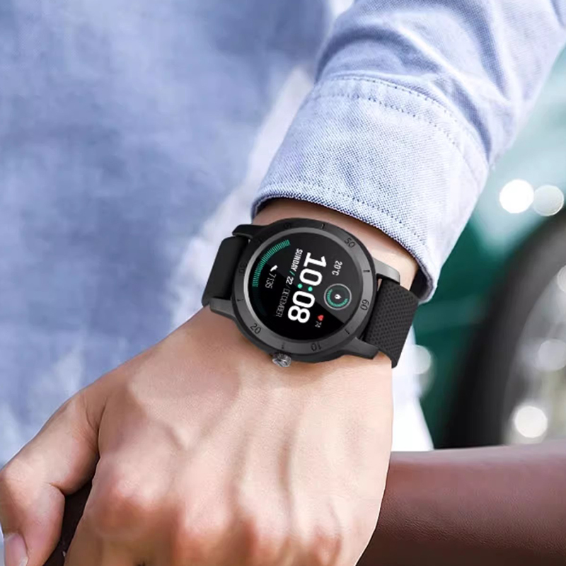 Silikonarmband-Flicker-Gehäuse – Titan Smartwatch Accessories Bewertung und Preis