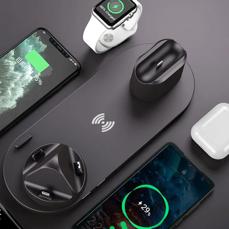 6-in-1 Kabelloses Ladegerät Sc – Smartwatch X12 Bewertung und Preis