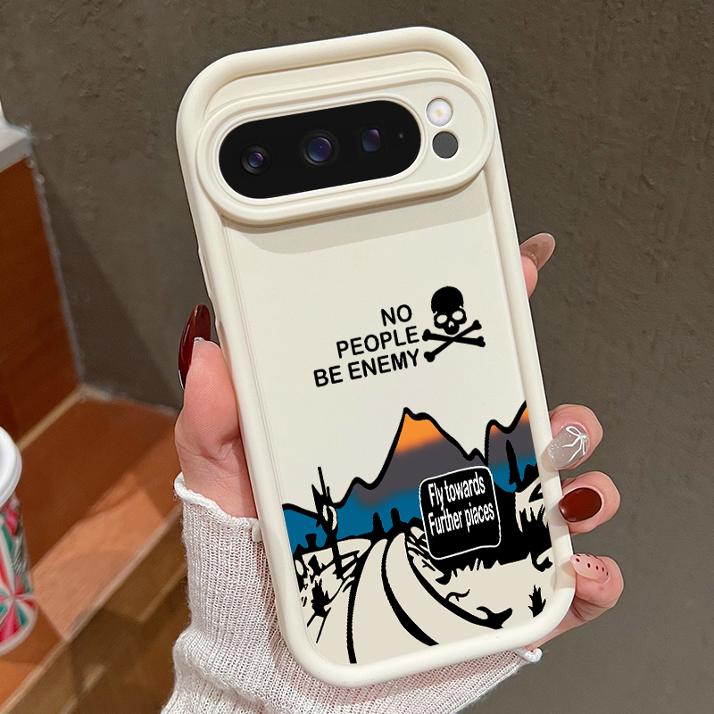 Handyhülle mit Bergstraßenmust – Google Pixel 9 Bewertung und Preis