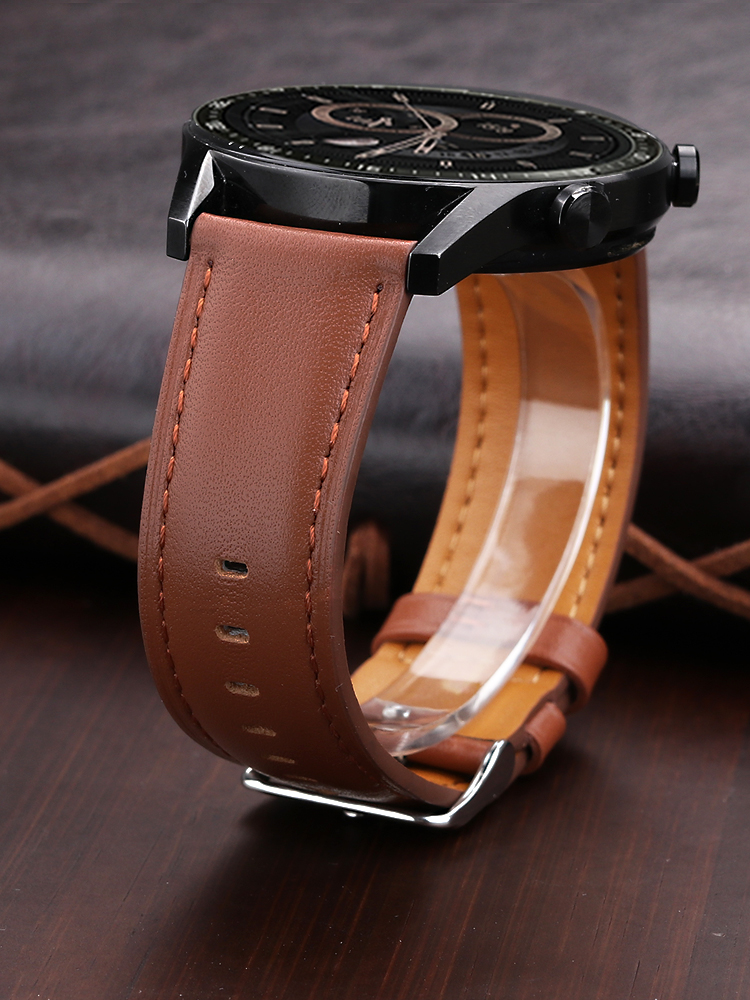 22mm Echt leder Uhren armband  – Smartwatch Accessories Shop Bewertung und Preis