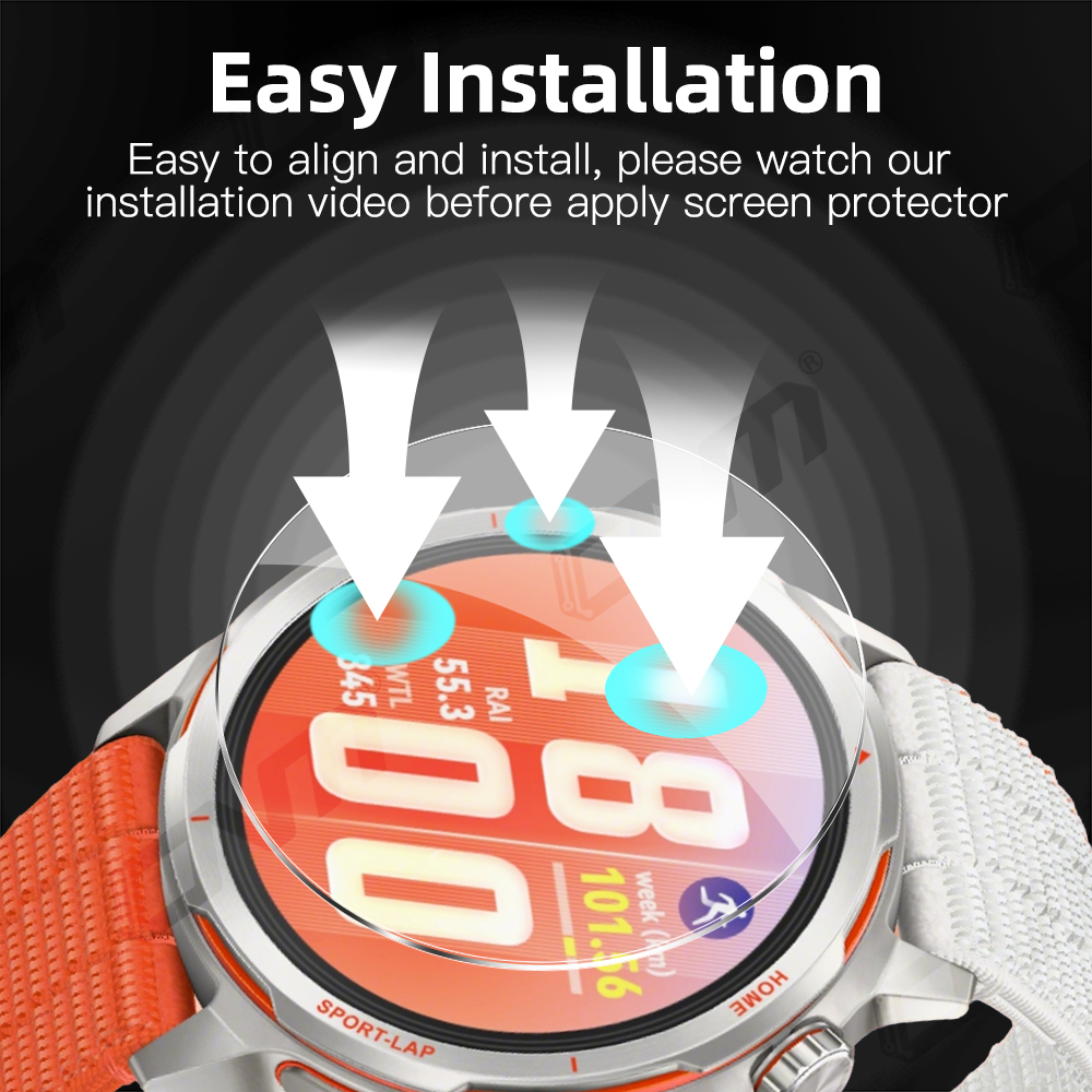 9H gehärtetes Glas für Huawei  – Titan Smartwatch Accessories Bewertung und Preis