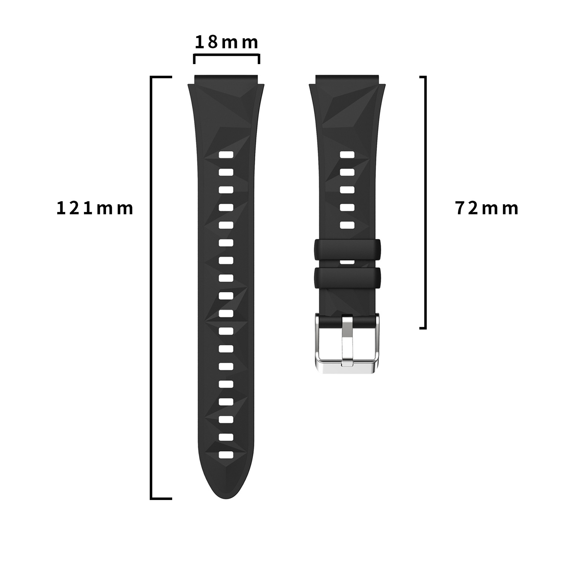 18 mm/22 mm Silikonarmband für – Titan Smartwatch Accessories Bewertung und Preis