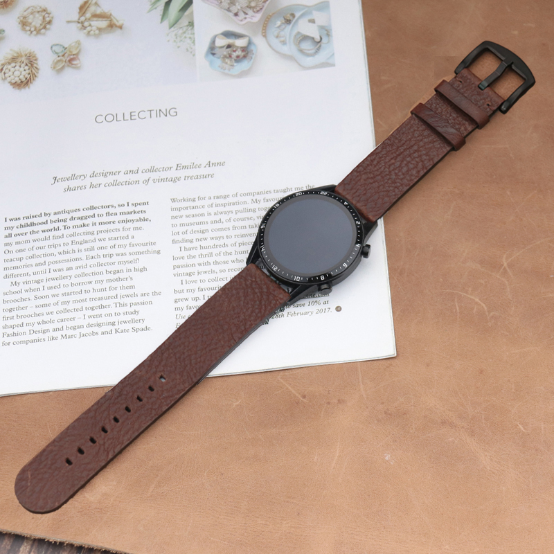 Italienische Calfskinl 22mm Uh – Smartwatch Accessories Shop Bewertung und Preis