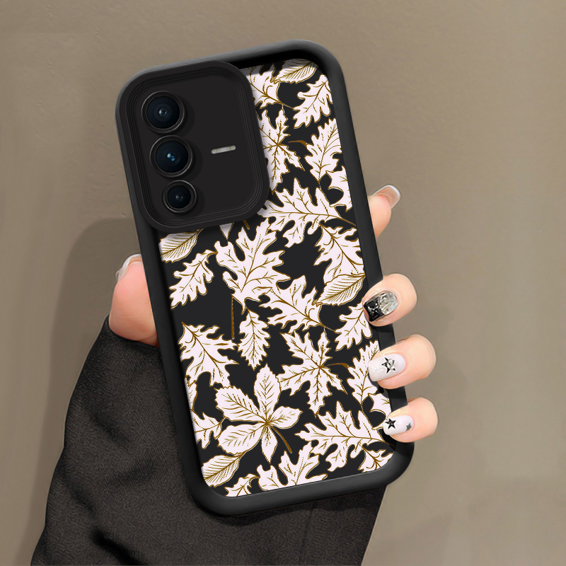 Blättermuster Handyhülle für V – Vivo V40 Bewertung und Preis